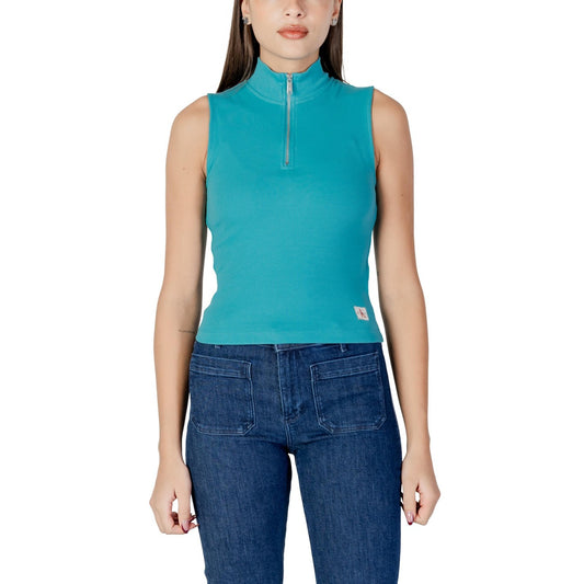 Calvin Klein Jeans Strickjacke Damen Türkis