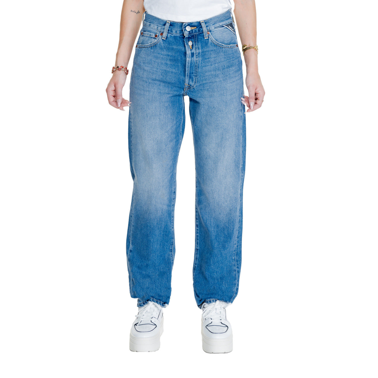 Replay Jeans Dames Blauw #2326676