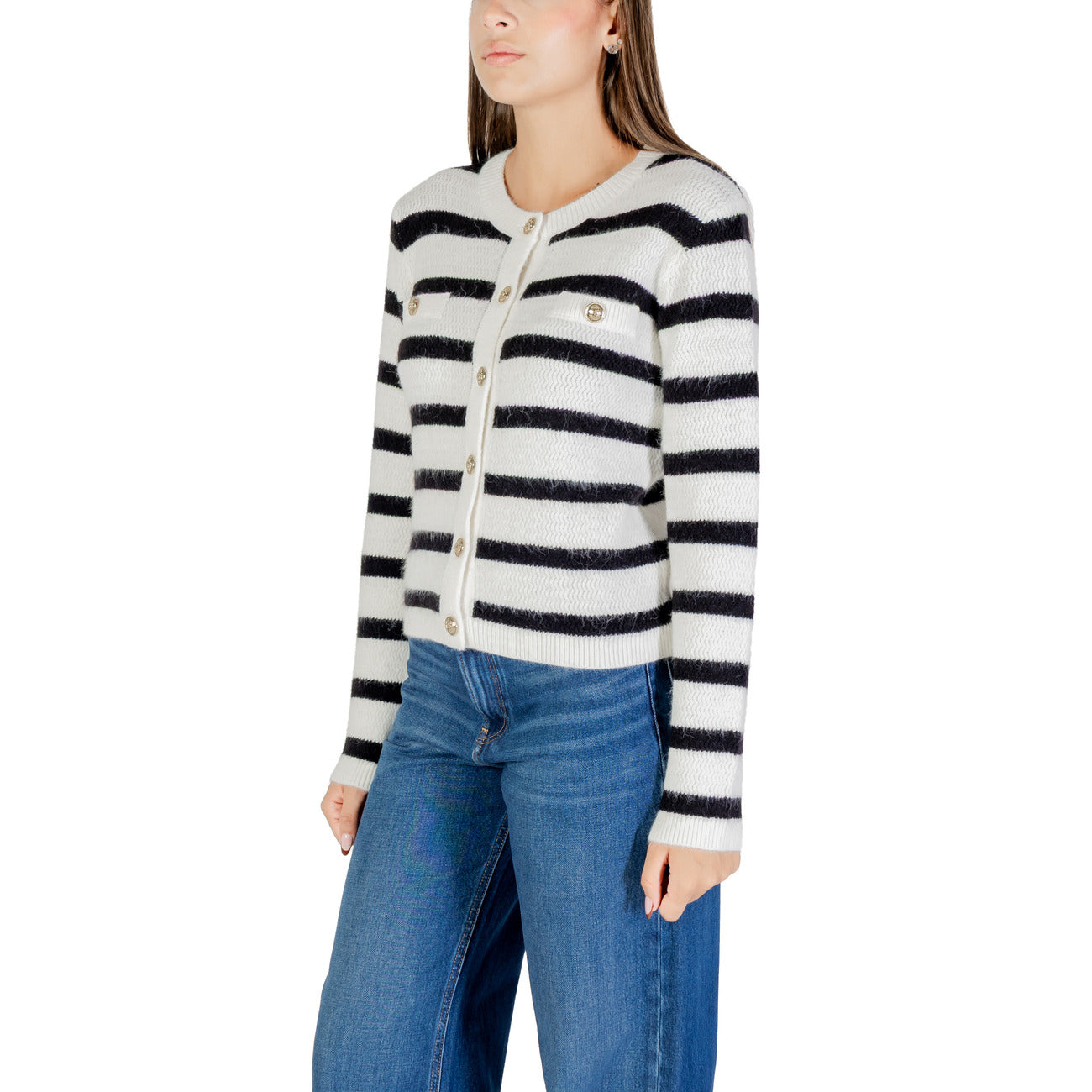 Morgan De Toi Strickmode Damen Weiß #2439395
