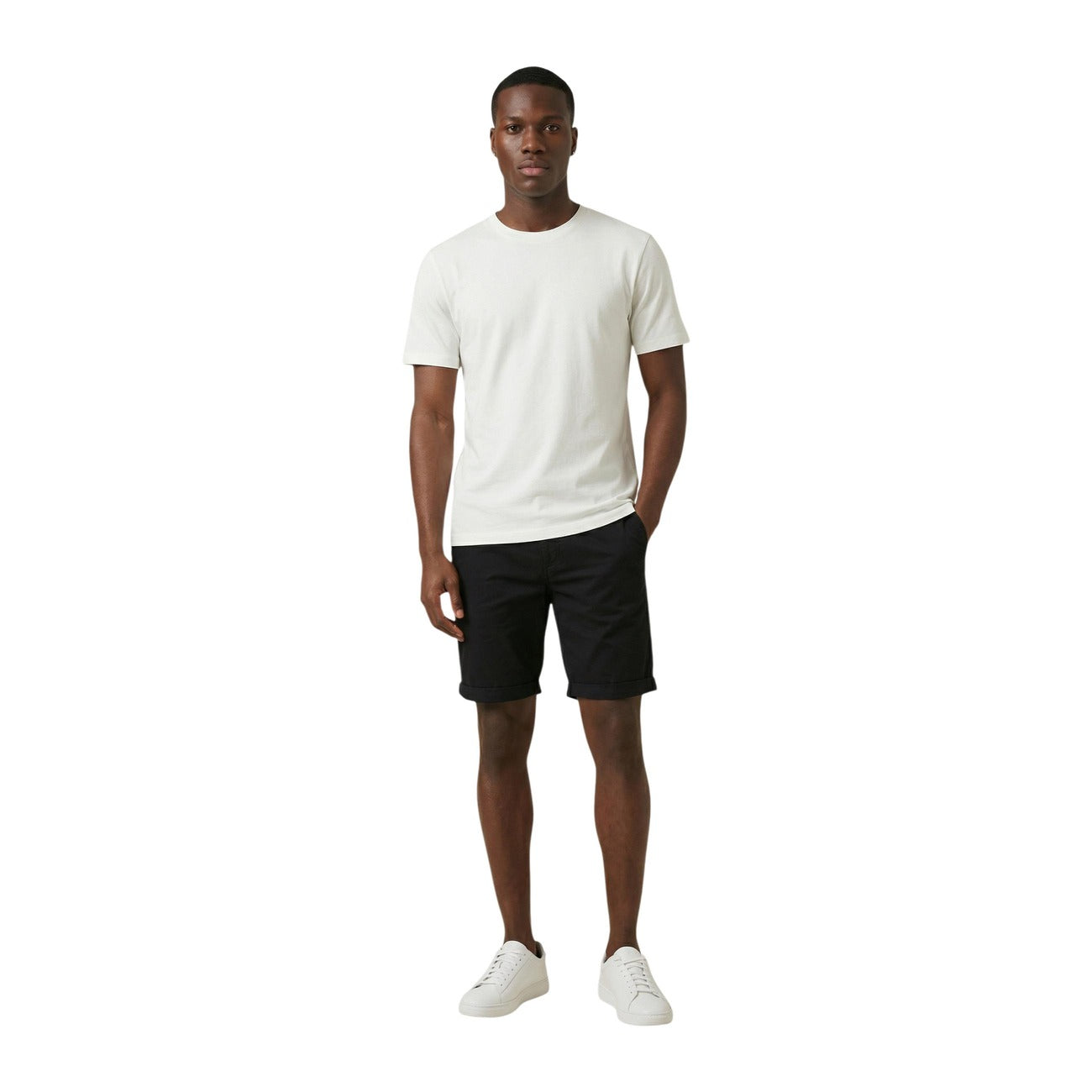 Tommy Hilfiger Jeans Bermuda Herren Schwarz