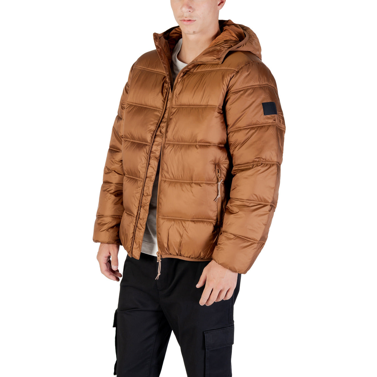 Tommy Hilfiger Jeans Windbreaker Heren Bruin