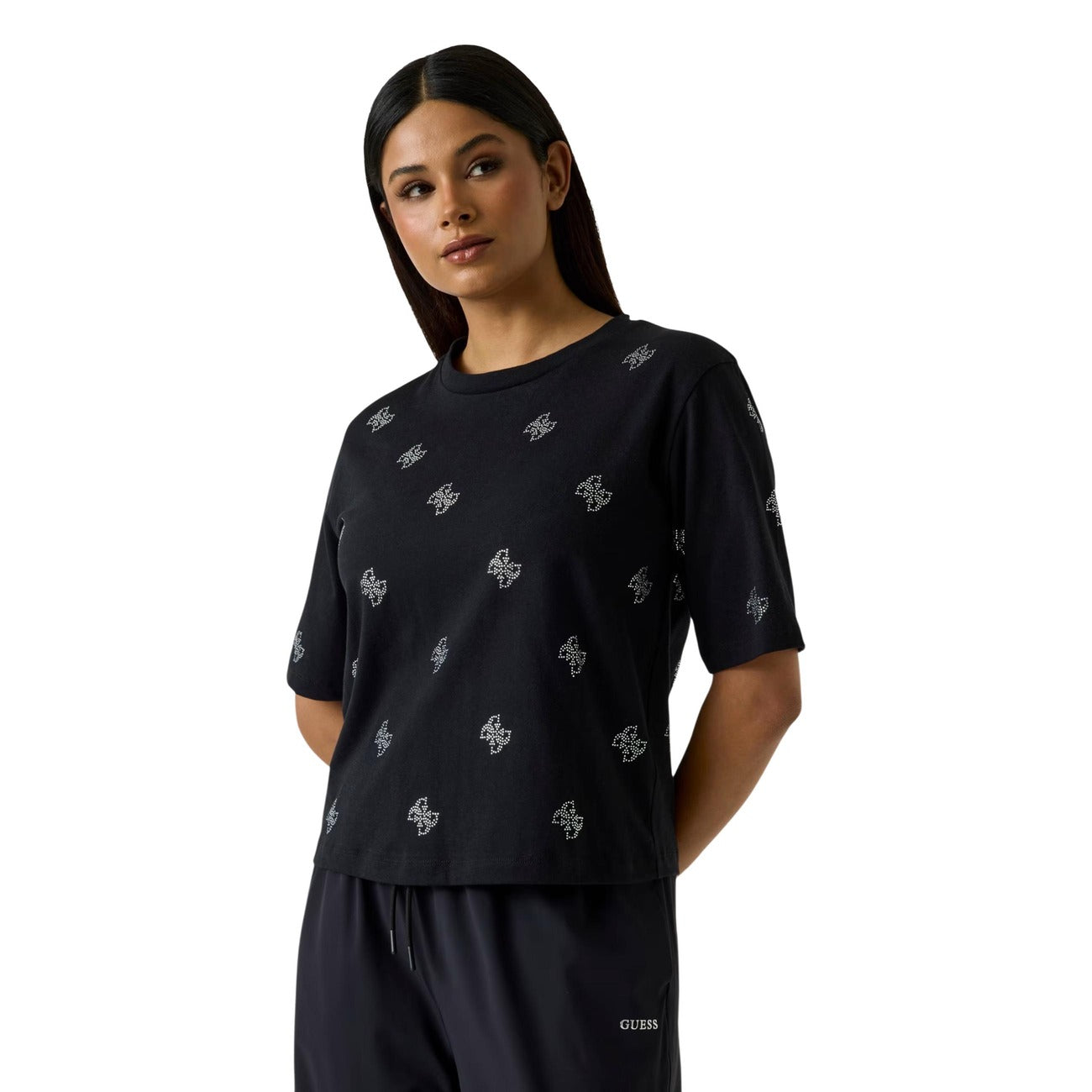 Guess T-Shirt Damen Schwarz #2466855