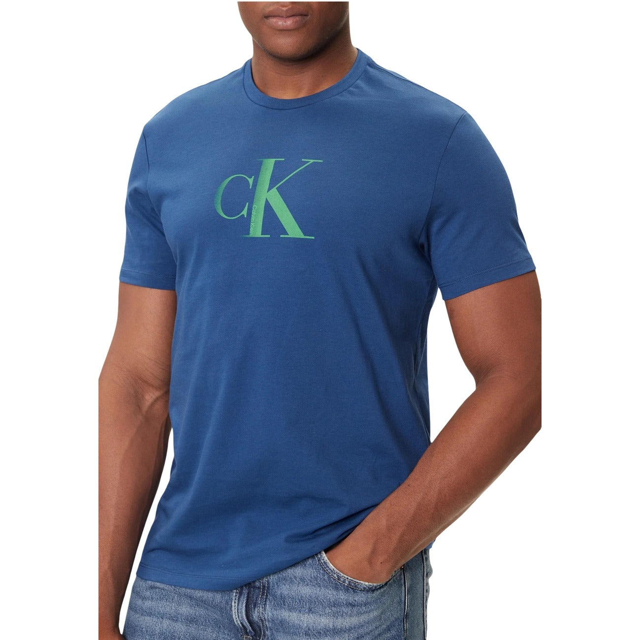 Calvin Klein Jeans T-Shirt Herren Blau #2445320