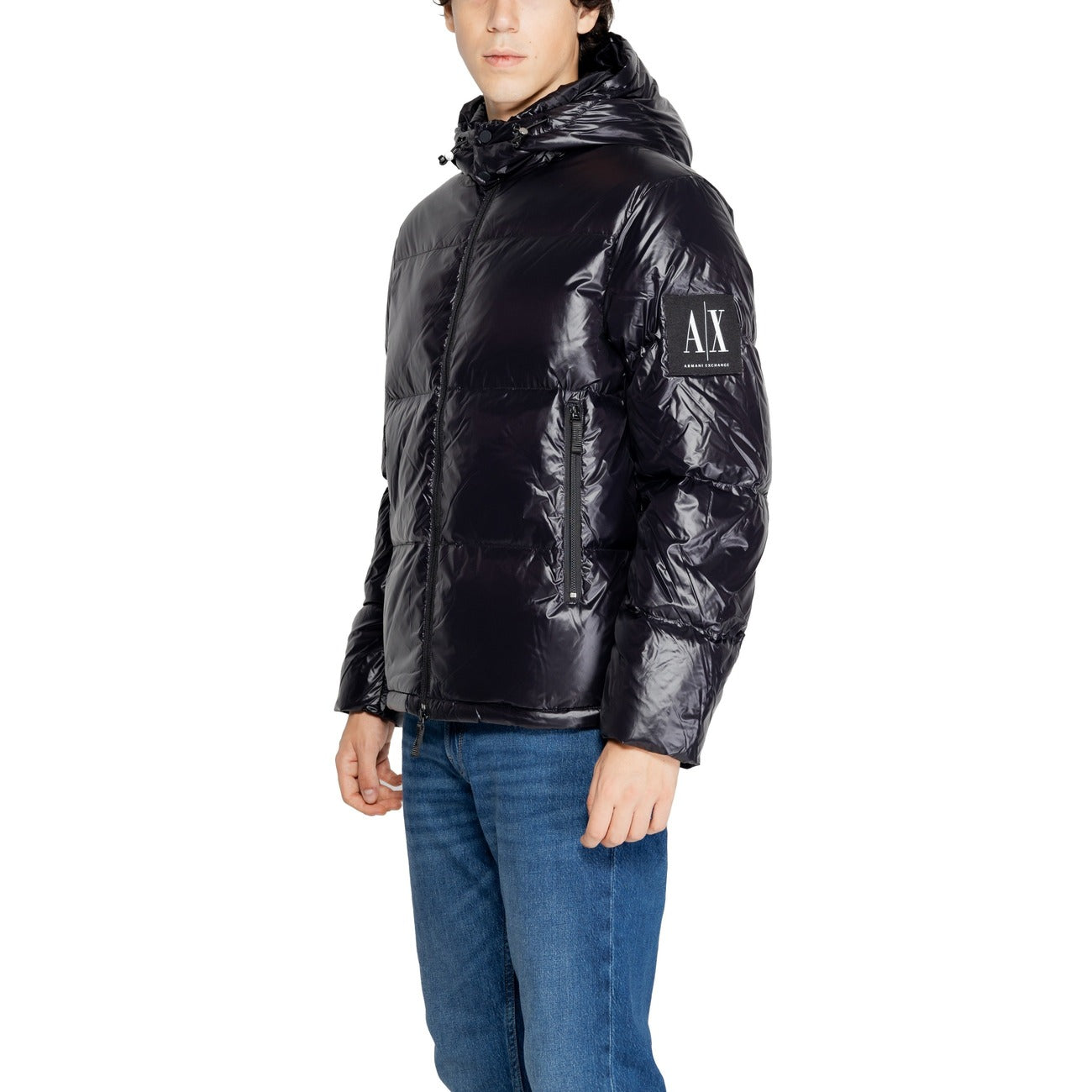 Armani Exchange Windbreaker Herren Schwarz #2334634