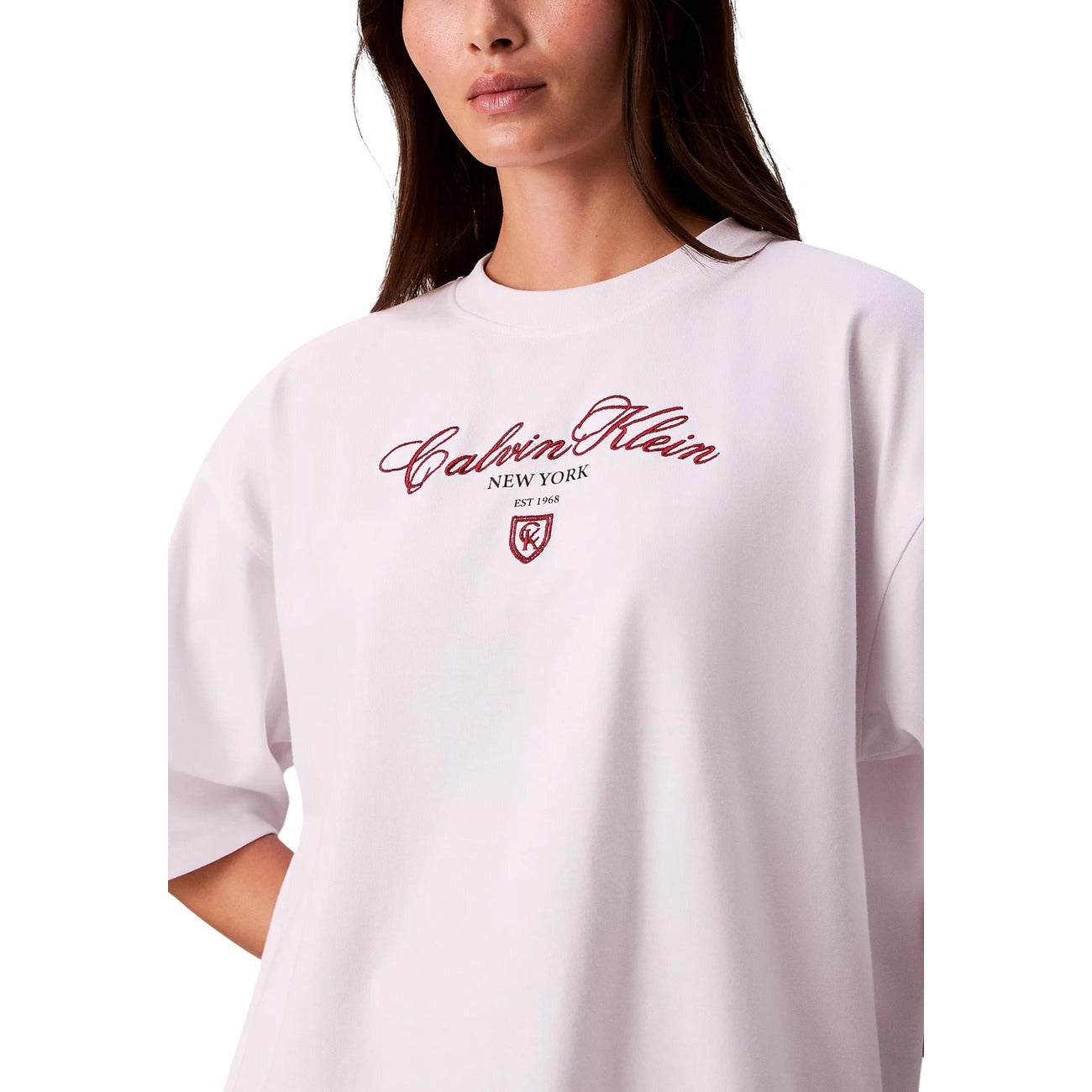 Calvin Klein Jeans T-Shirt Damen Weiß #2465553