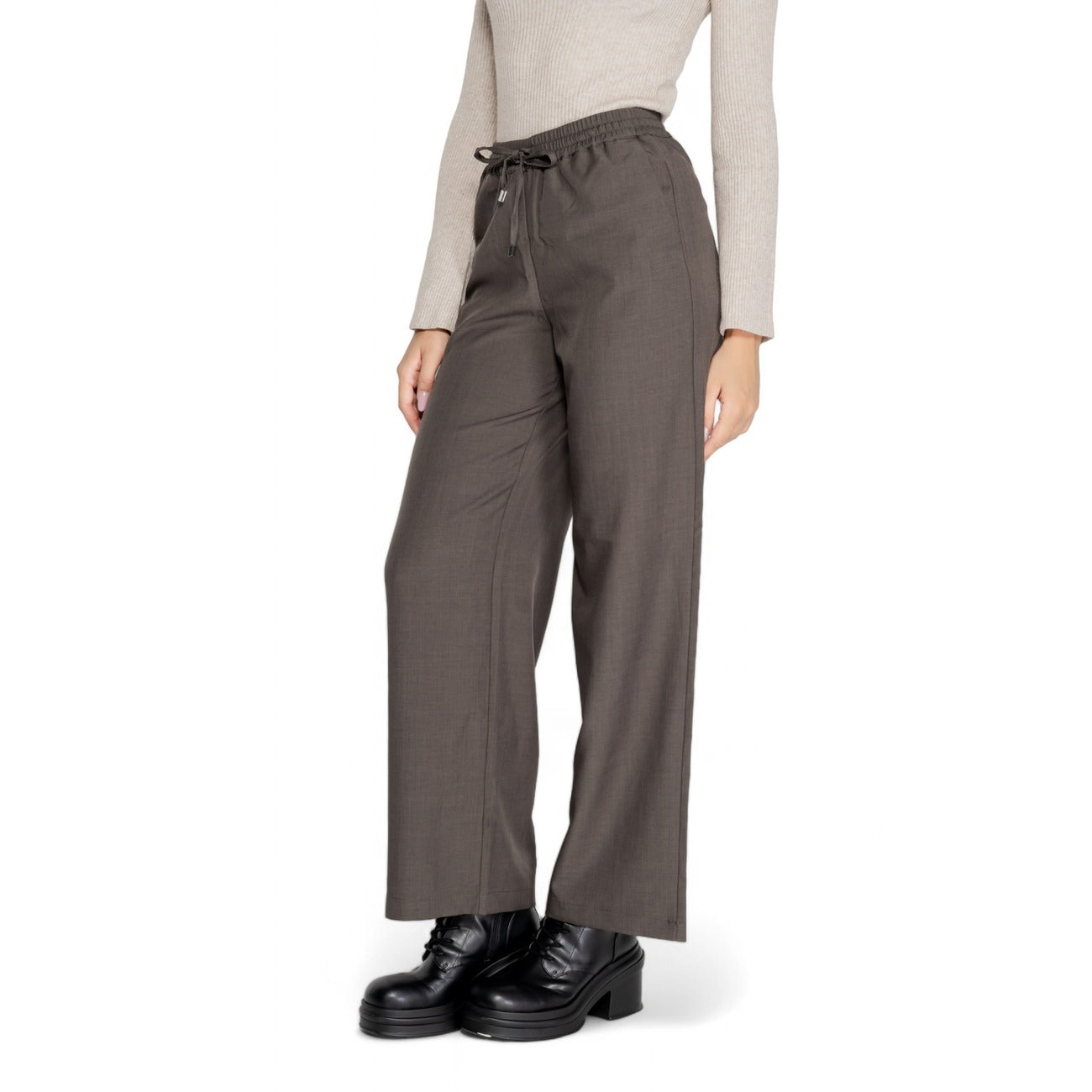 Only Broek Dames Grijs #2463748