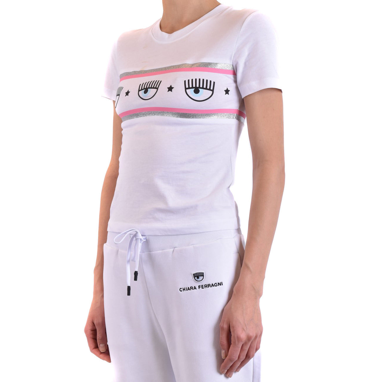 Chiara Ferragni T-shirt Dames Wit #2428894