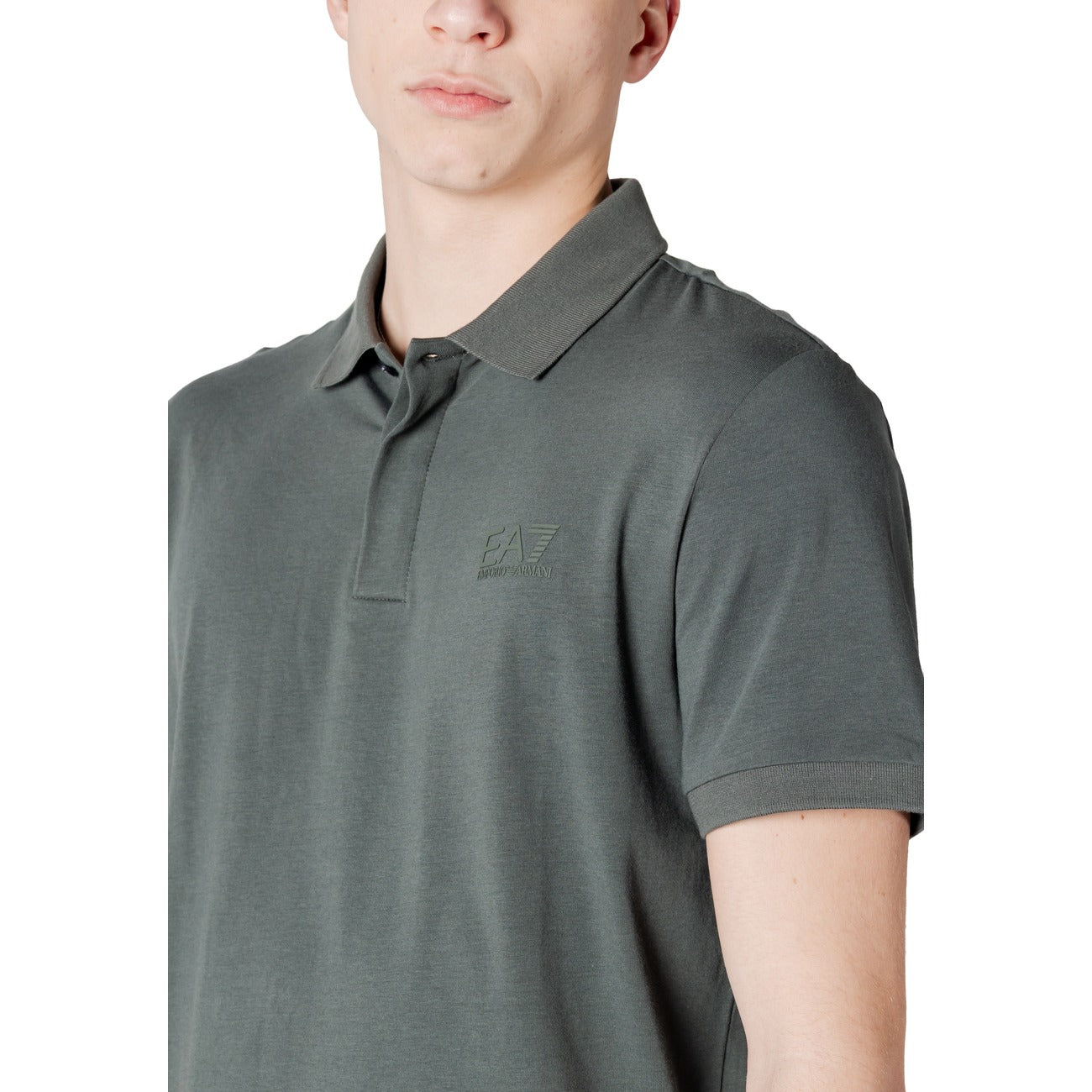 Ea7 Polo Top Heren Groen