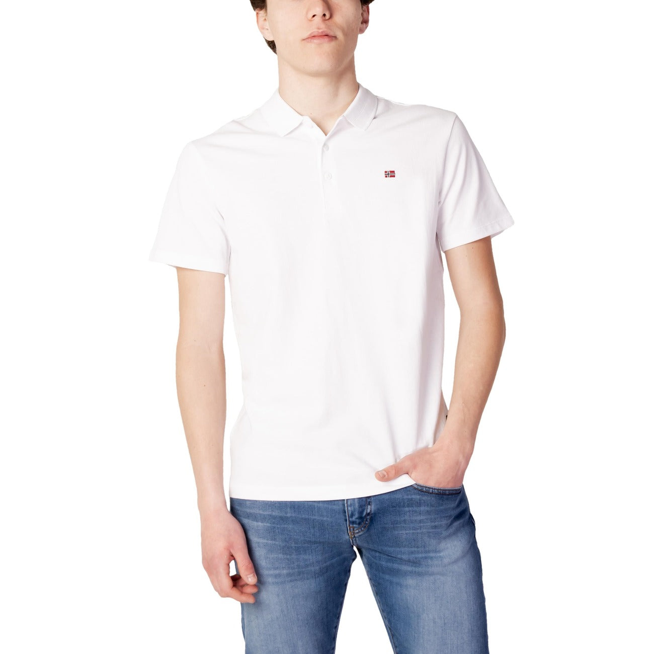 Napapijri Polo Top Heren Wit