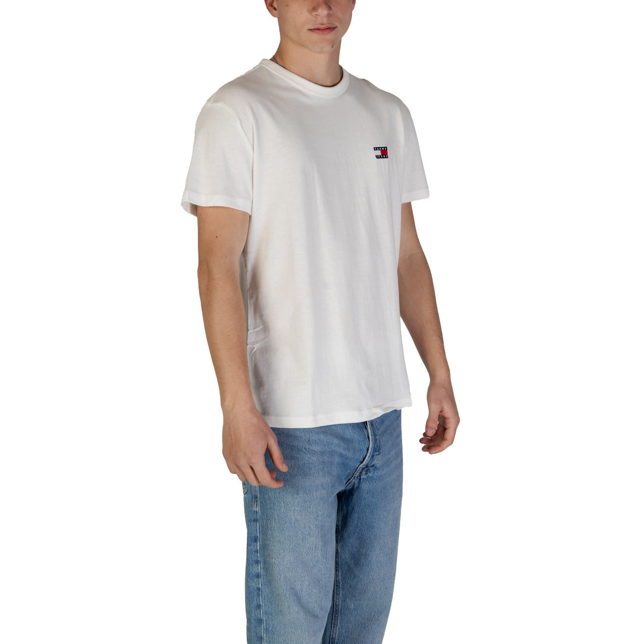 Tommy Hilfiger Jeans T-shirt Heren Wit #2408075