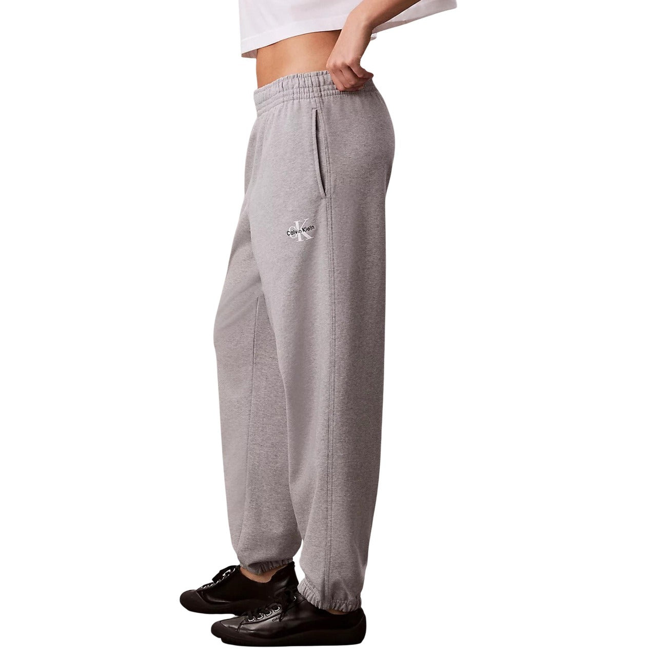 Calvin Klein Jeans Broek Dames Grijs