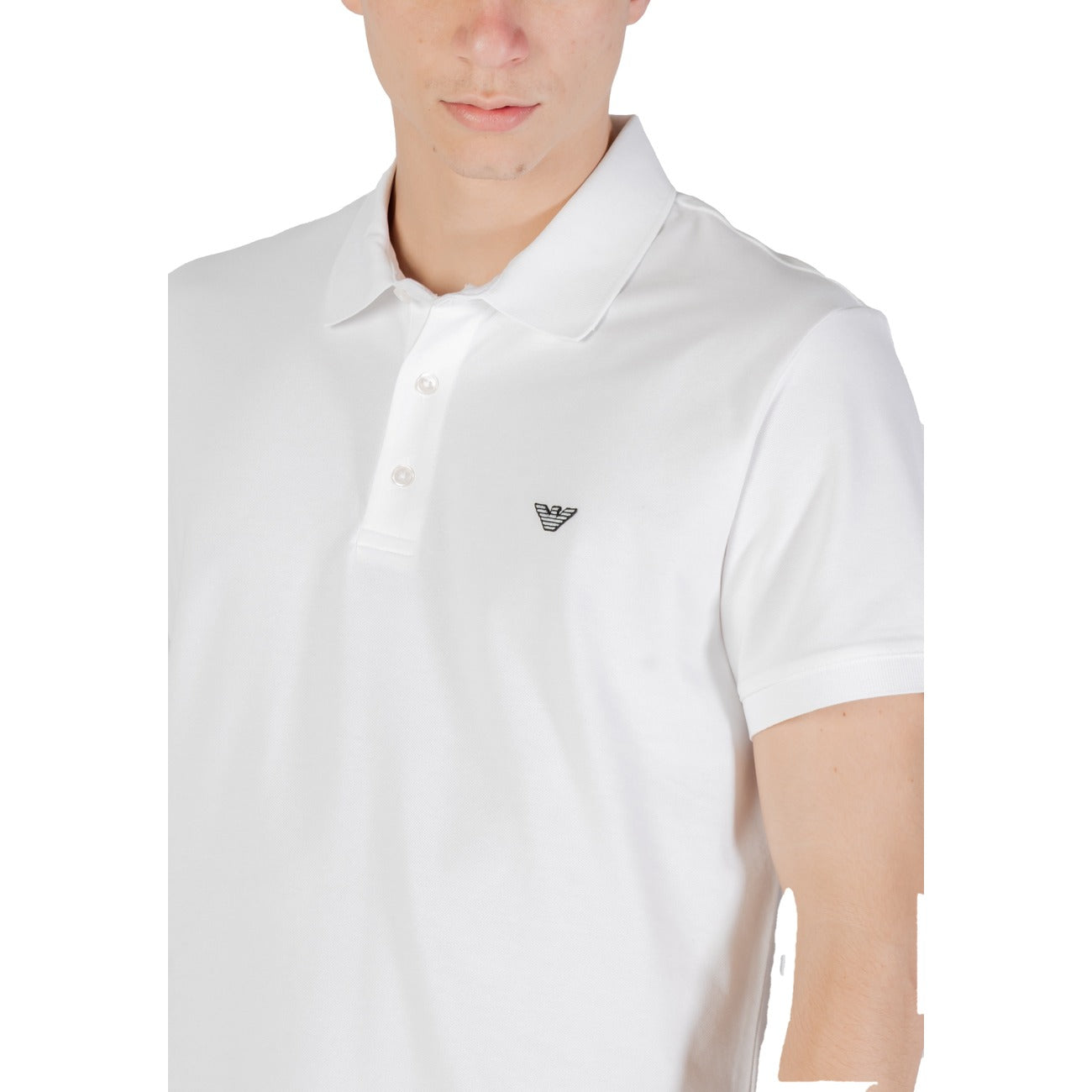 Emporio Armani Underwear Polo Top Heren Wit