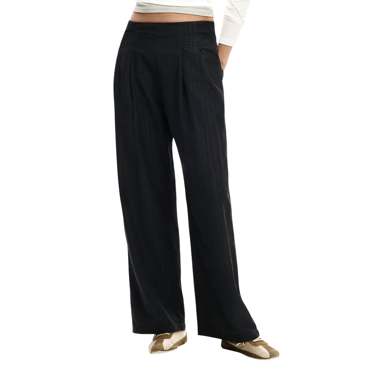 Desigual Hose Damen Schwarz #2450911