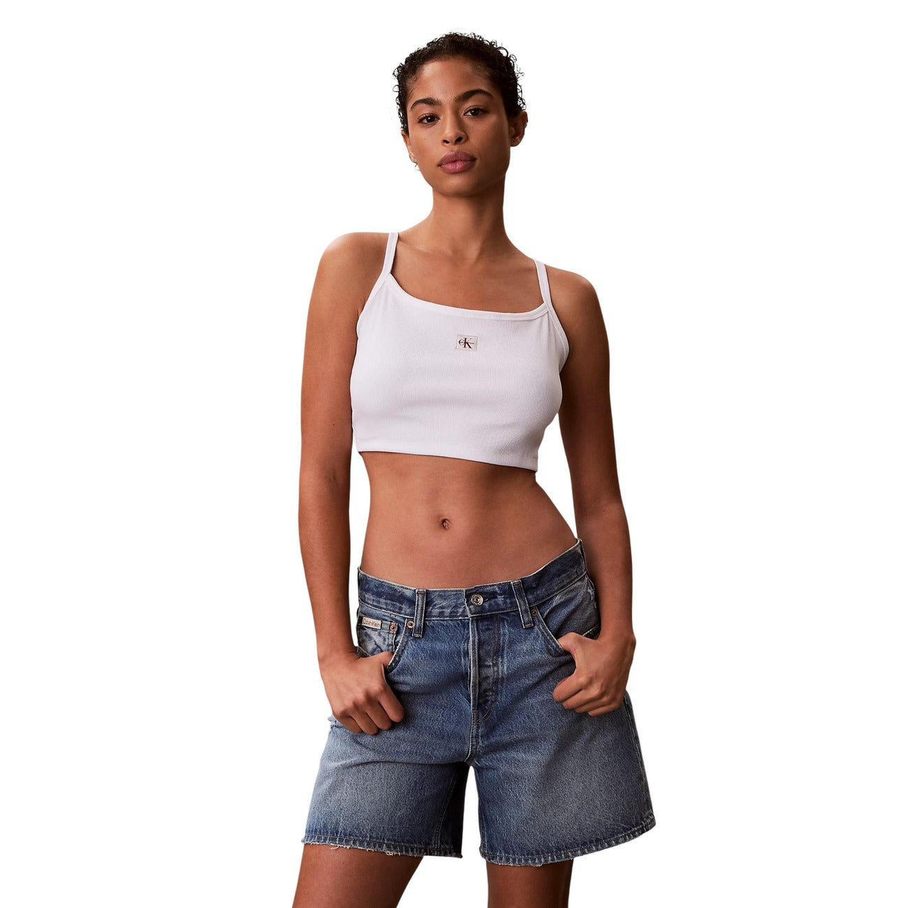 Calvin Klein Jeans Top Damen Weiß #2458437