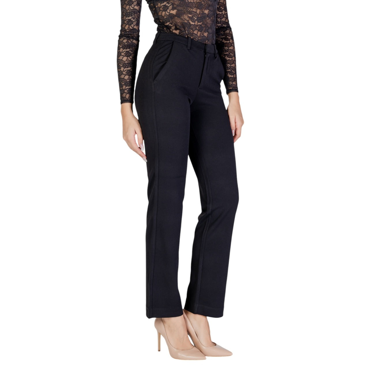 Only Broek Dames Zwart #2463598