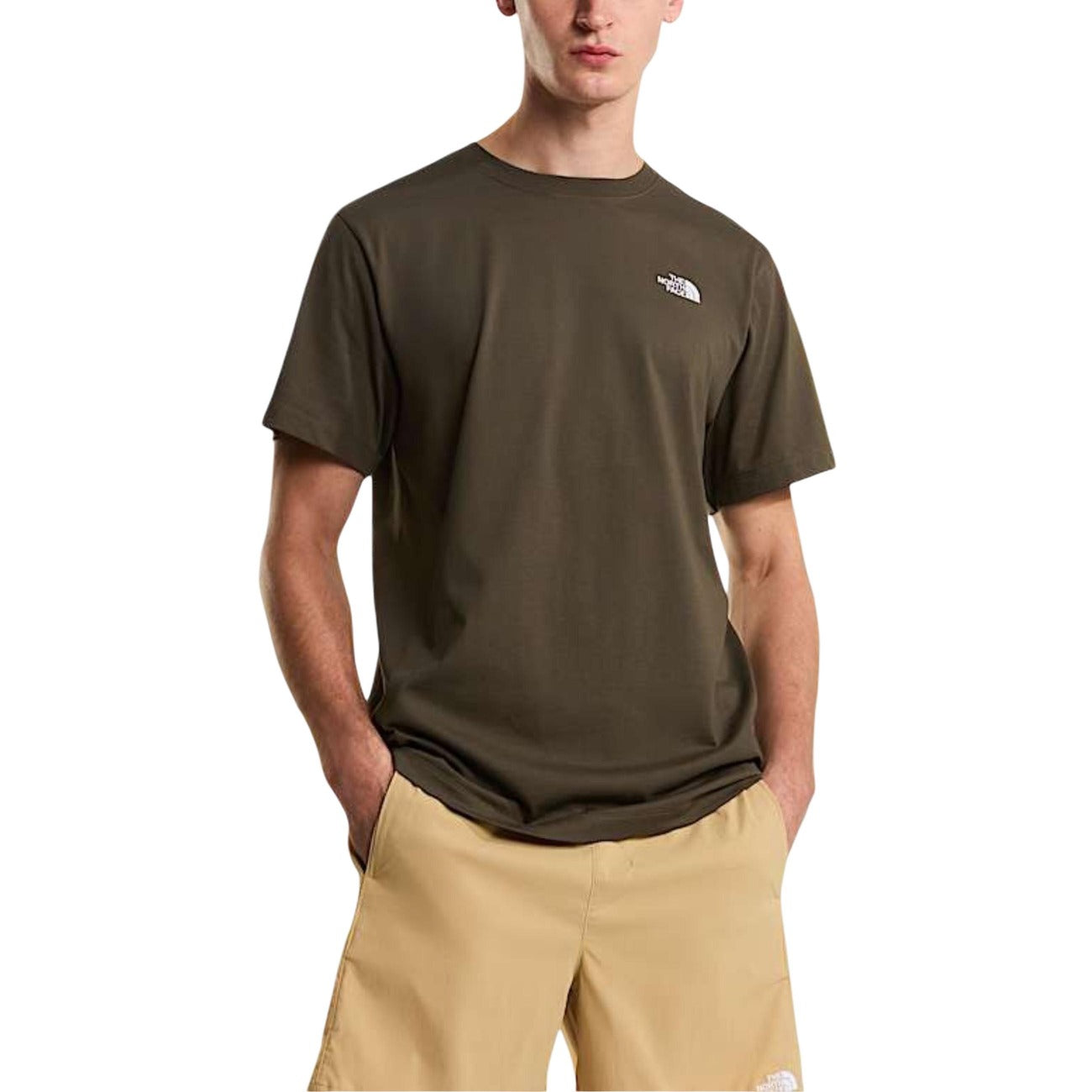 The North Face T-shirt Heren Oranje