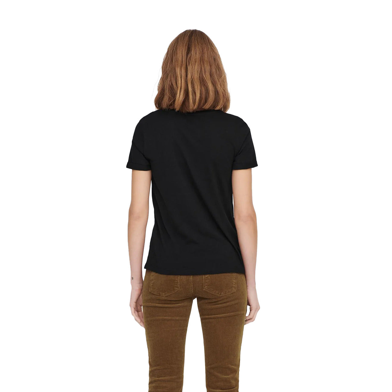 Only T-Shirt Damen Schwarz #2311344