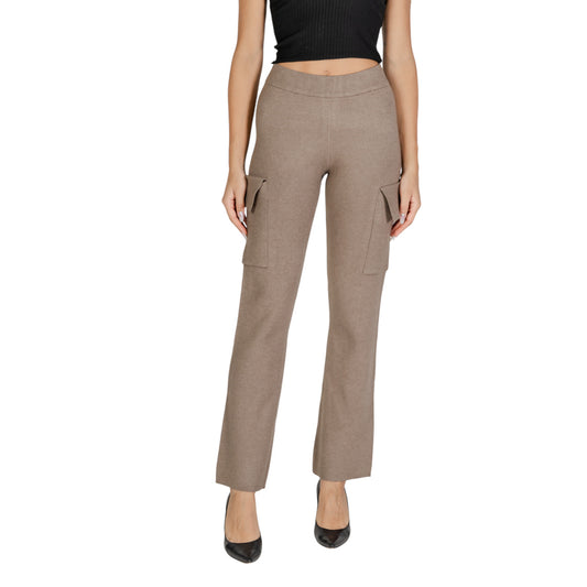Vila Clothes Hose Damen Beige