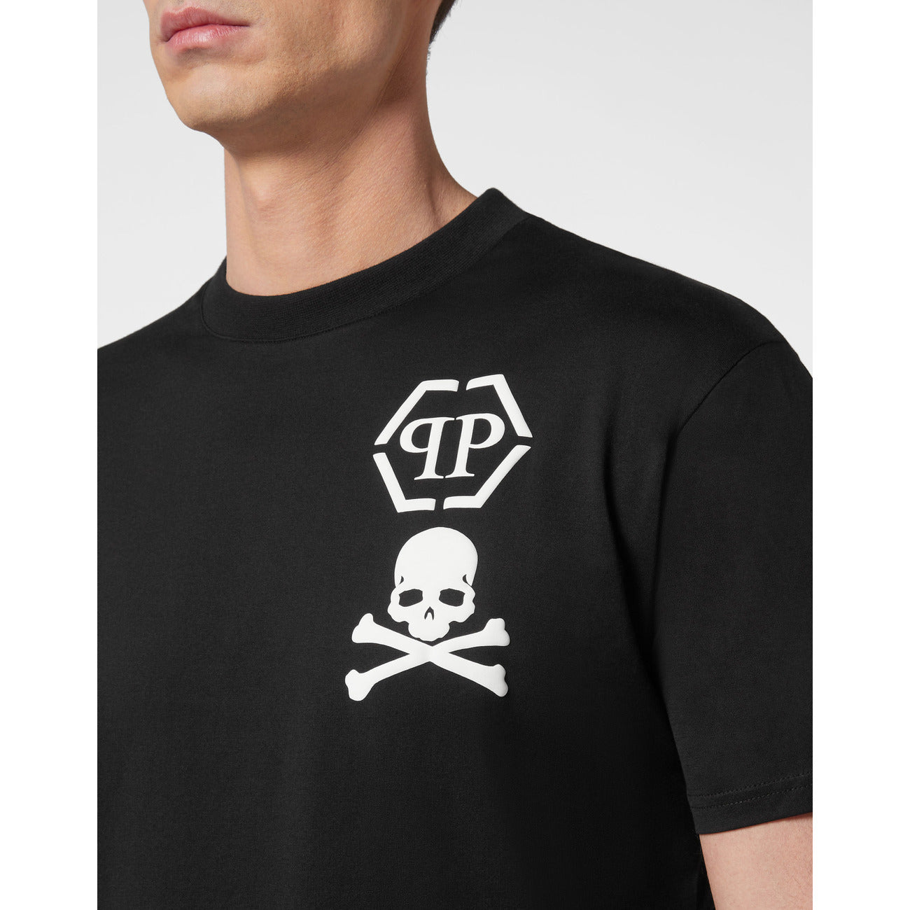 Philipp Plein T-shirt Heren Zwart #2430650