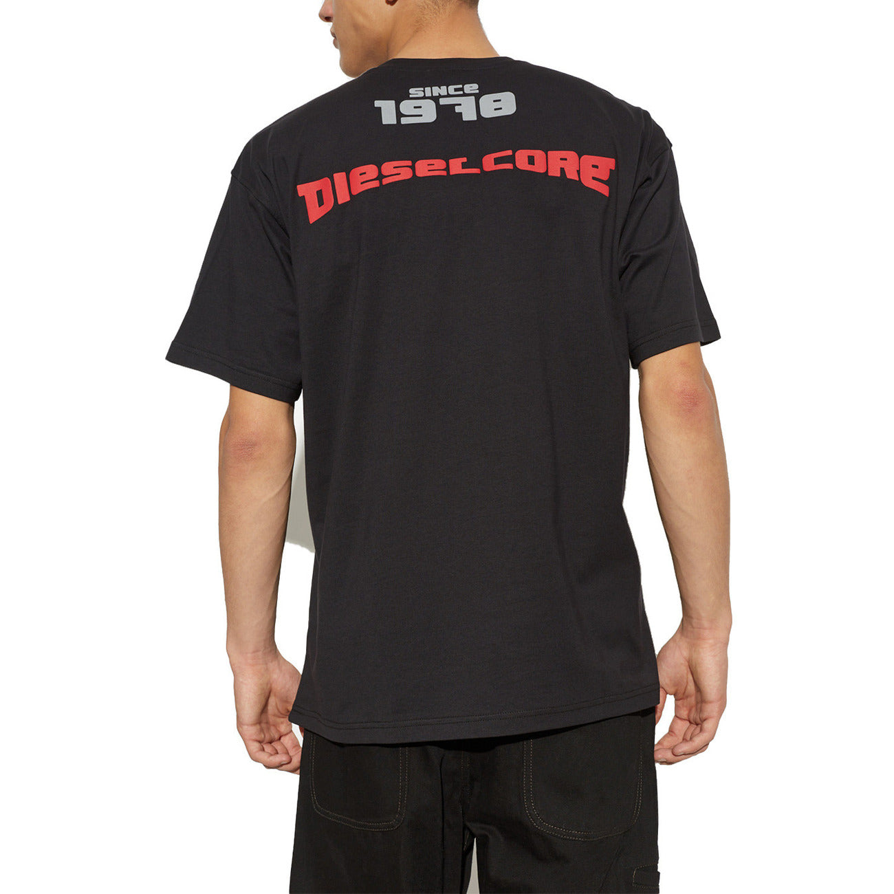 Diesel T-Shirt Herren Schwarz