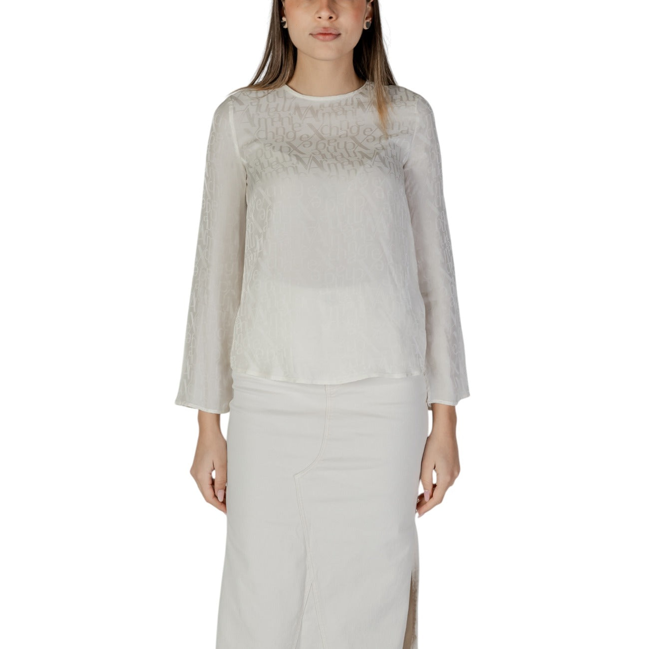Armani Exchange Bloes Dames Beige
