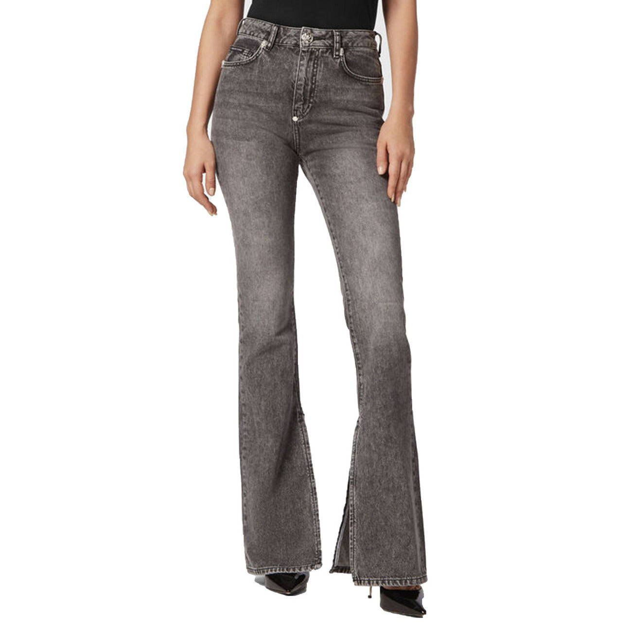 Philipp Plein Jeans Dames Grijs