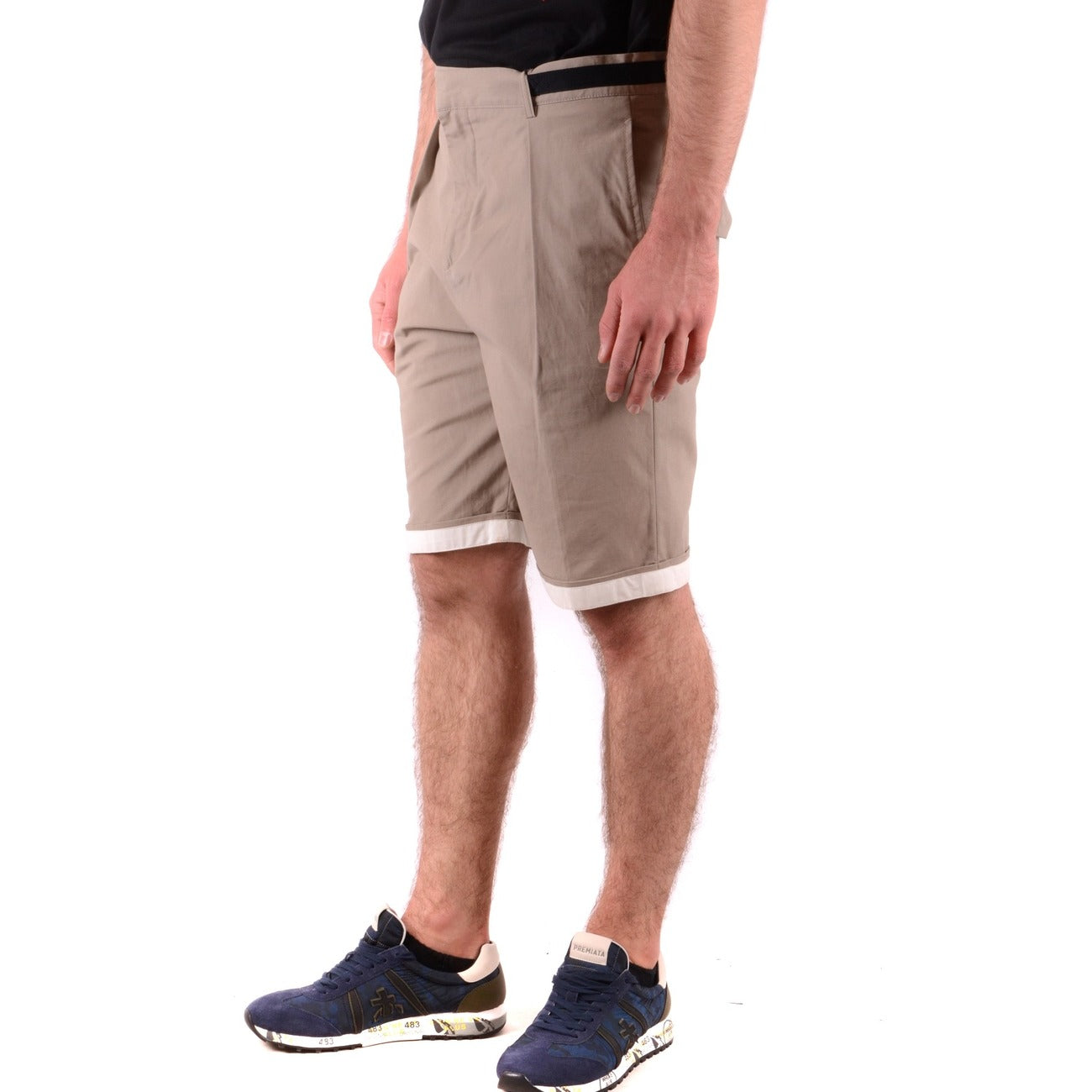Alexander Mcqueen Bermuda Men Beige