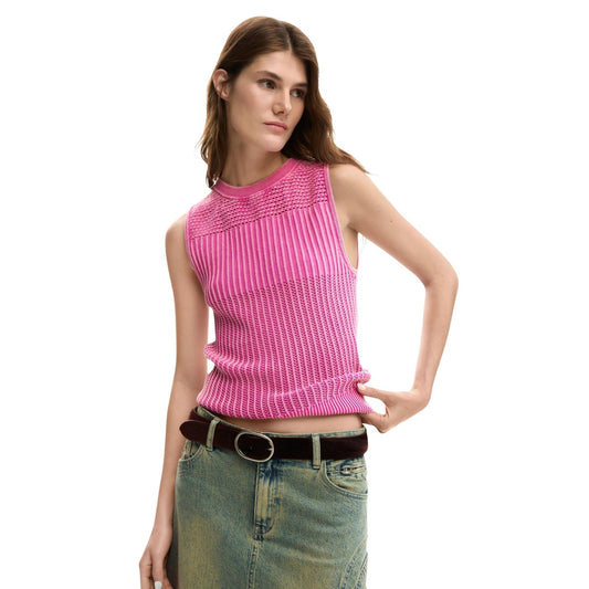 Desigual Top Damen Beige #2459134