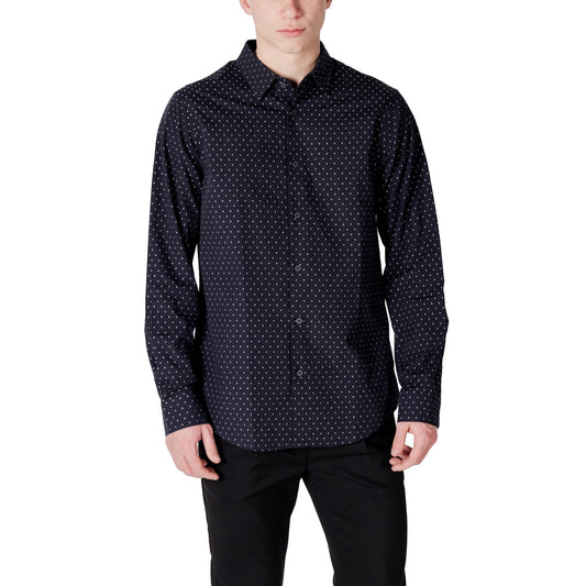 Armani Exchange Shirt Heren Blauw #2414212