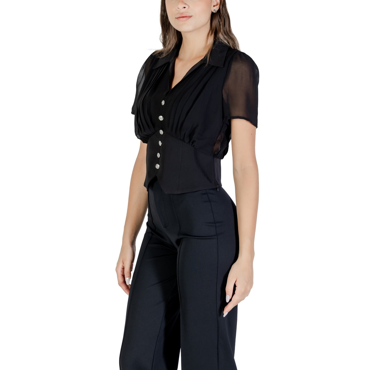 Morgan De Toi Bluse Damen Schwarz #2427512