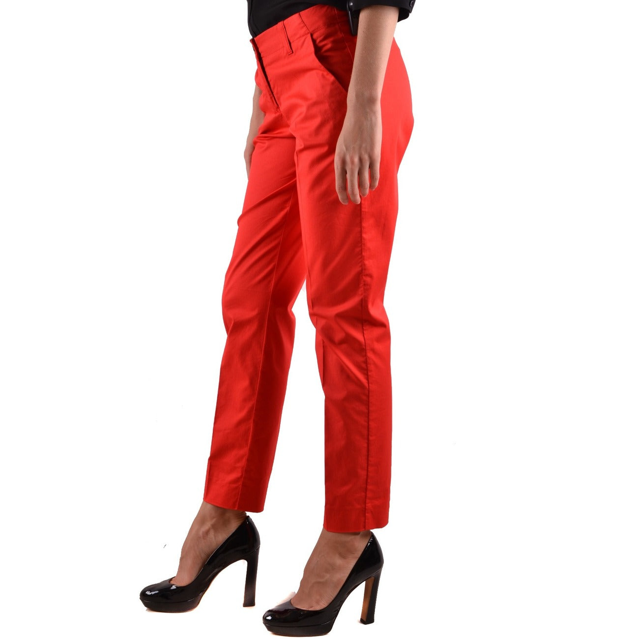 Armani Jeans Hose Damen Rot