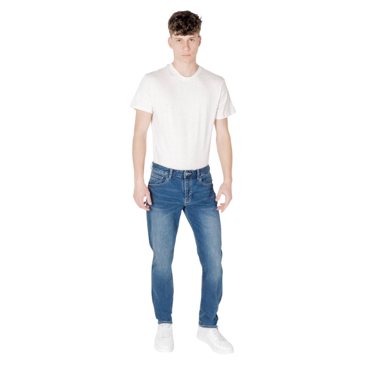 Armani Exchange Jeans Heren Lichtblauw