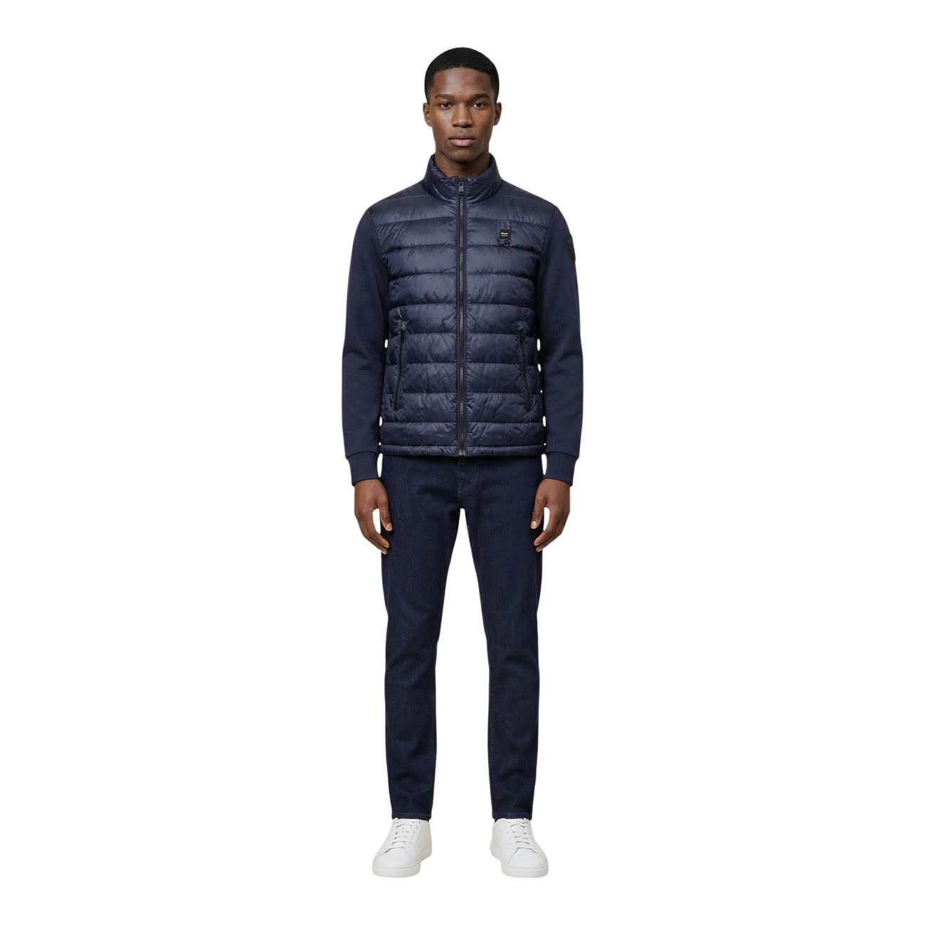 Blauer Windbreaker Heren Blauw #2453395