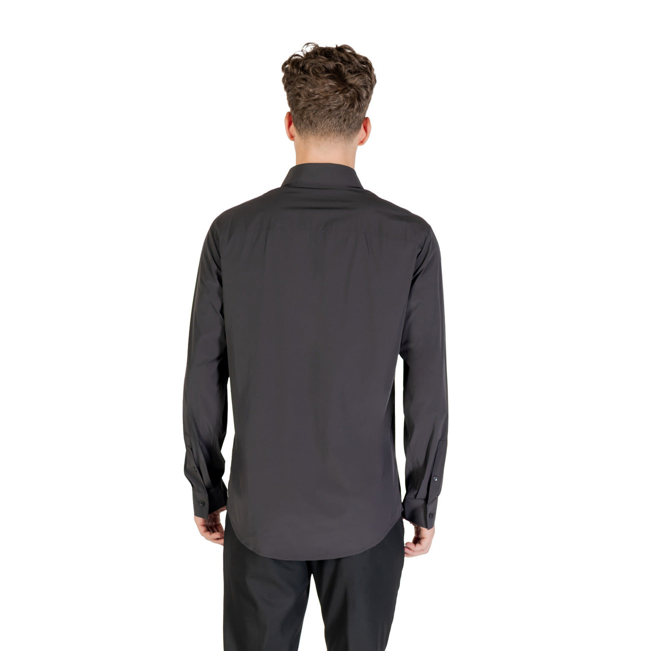 Armani Exchange Shirt Heren Zwart #2432446