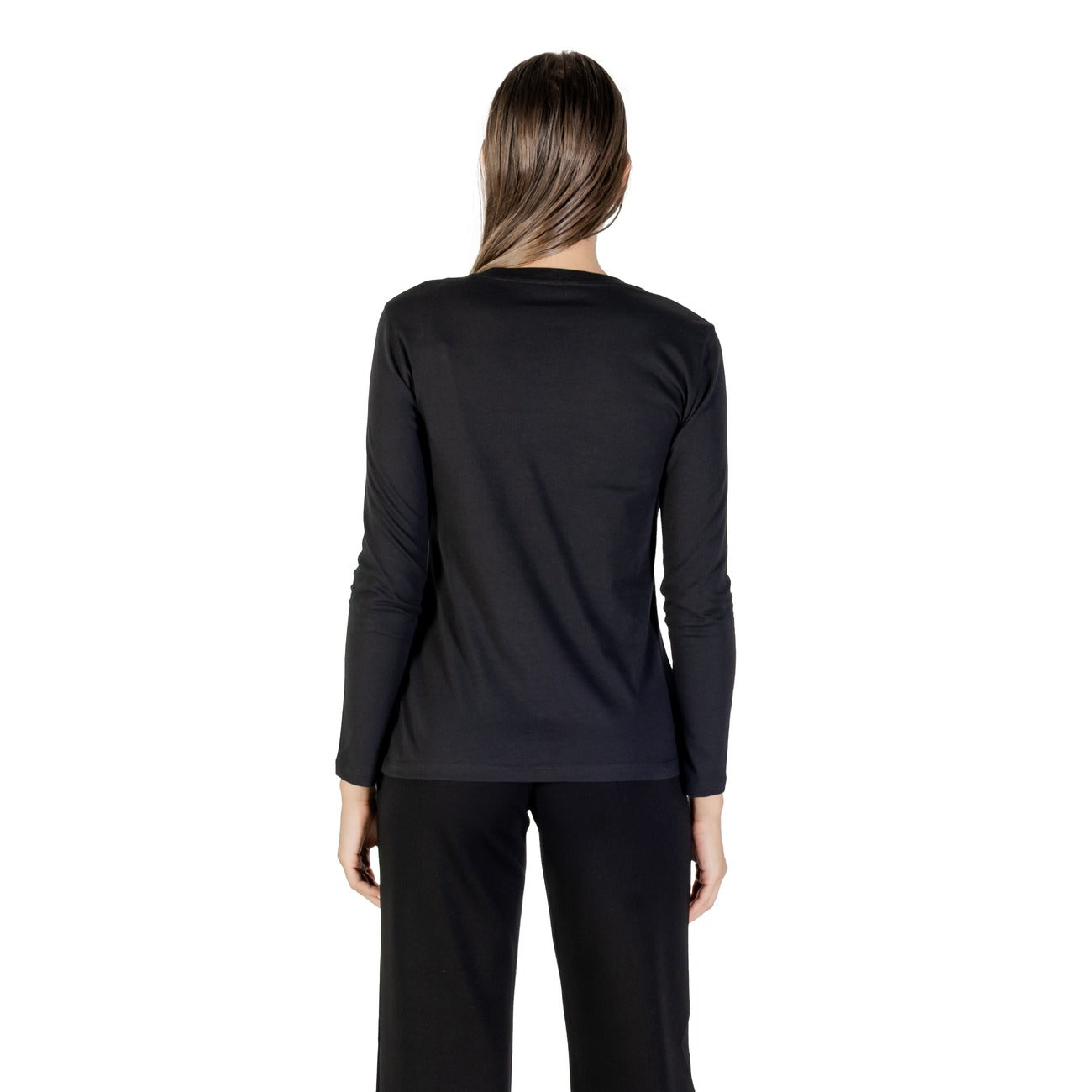 Armani Exchange T-shirt Dames Zwart #2430388