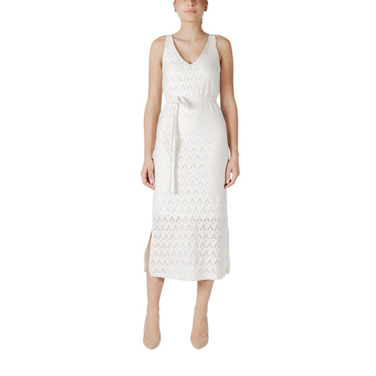 Vila Clothes Kleid Damen Beige