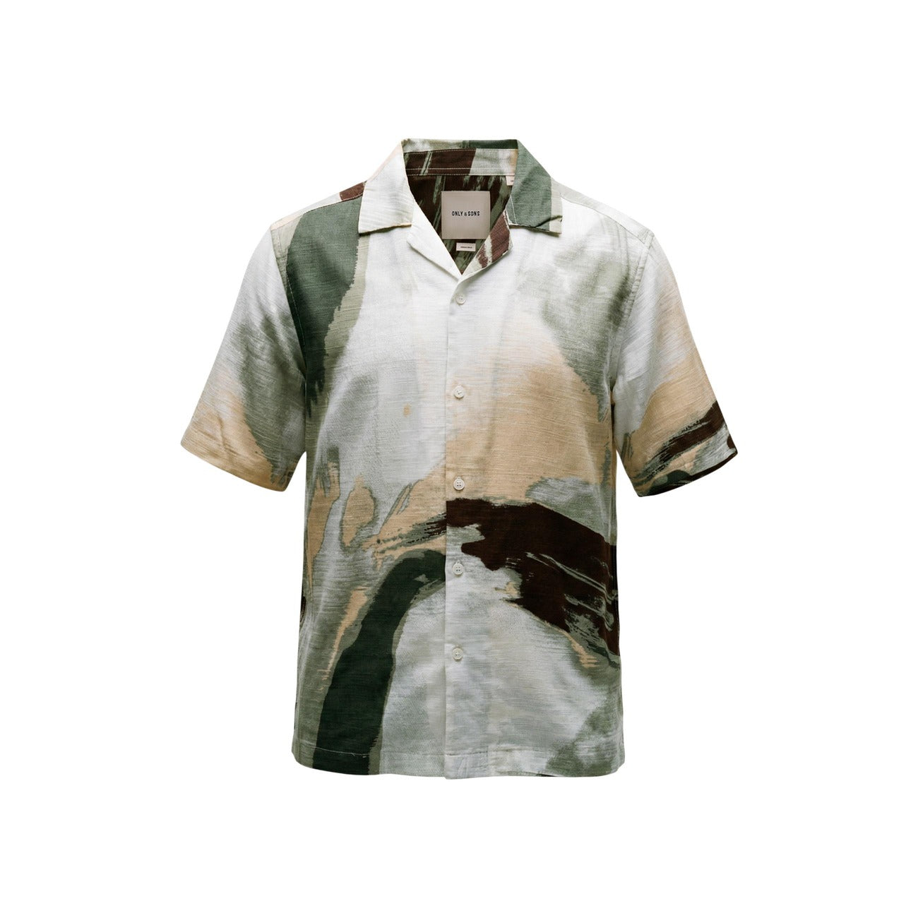 Only & Sons Shirt Heren Groen