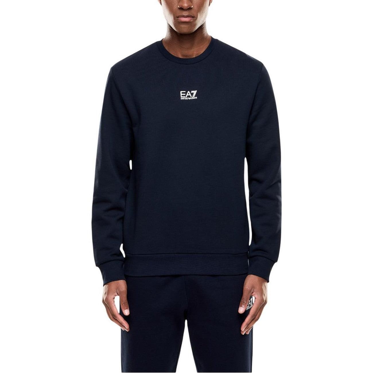 Ea7 Sweatshirt Men Blue