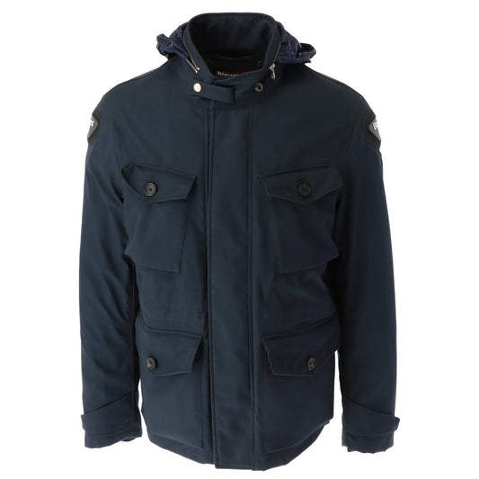 Blauer Windbreaker Heren Blauw