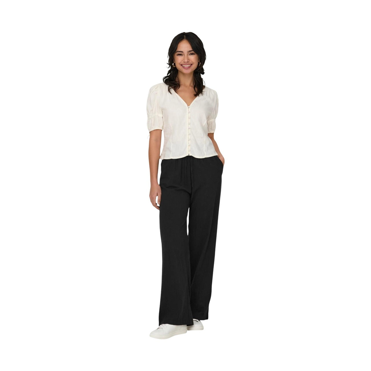 Only Hose Damen Schwarz #2459085