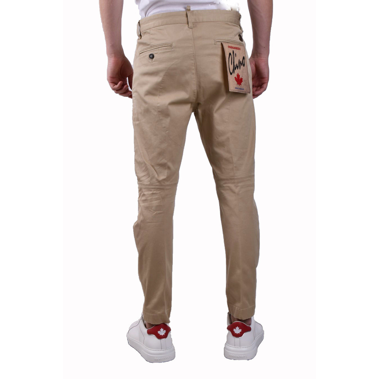 Dsquared2 Broek Heren Beige