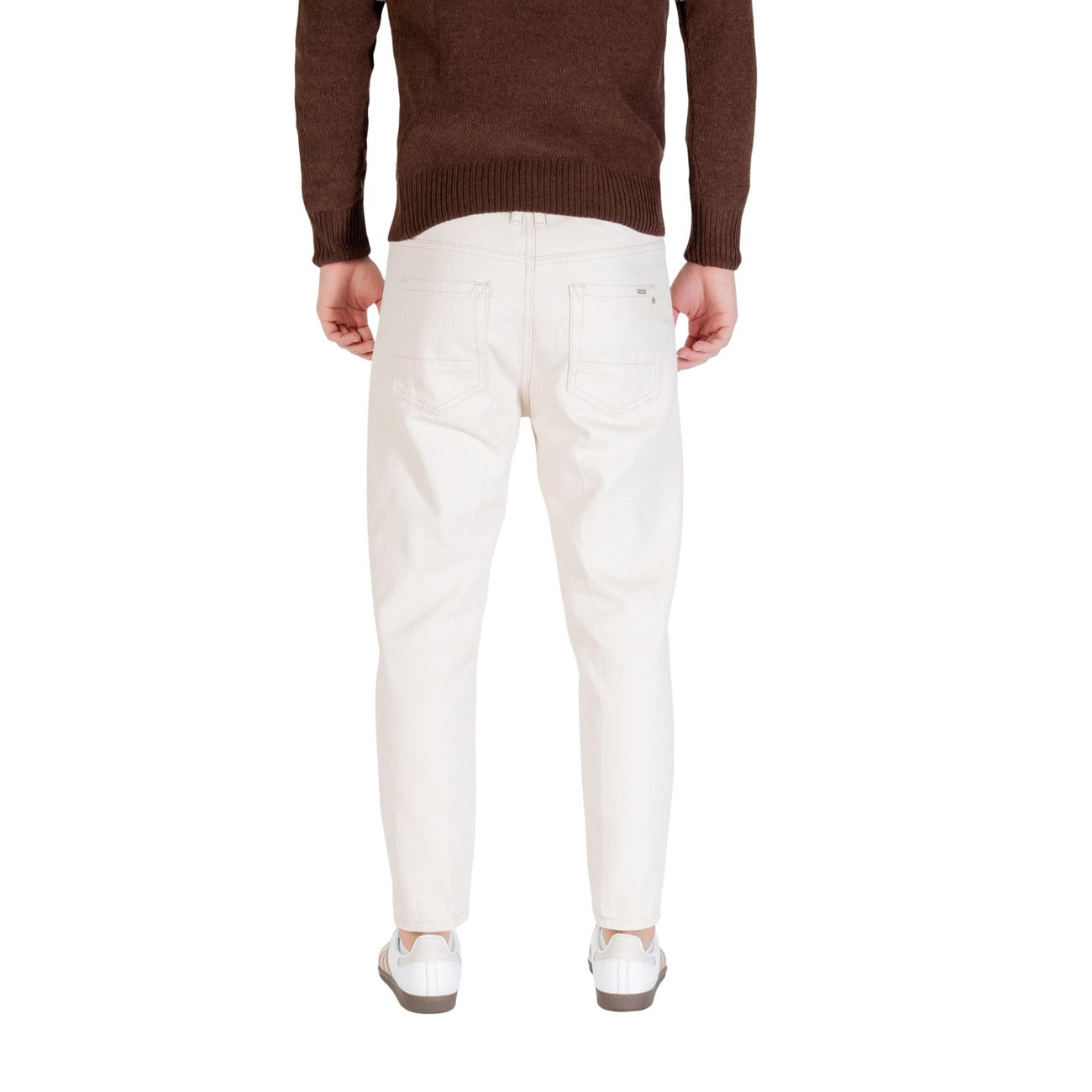 Gianni Lupo Jeans Herren Weiß