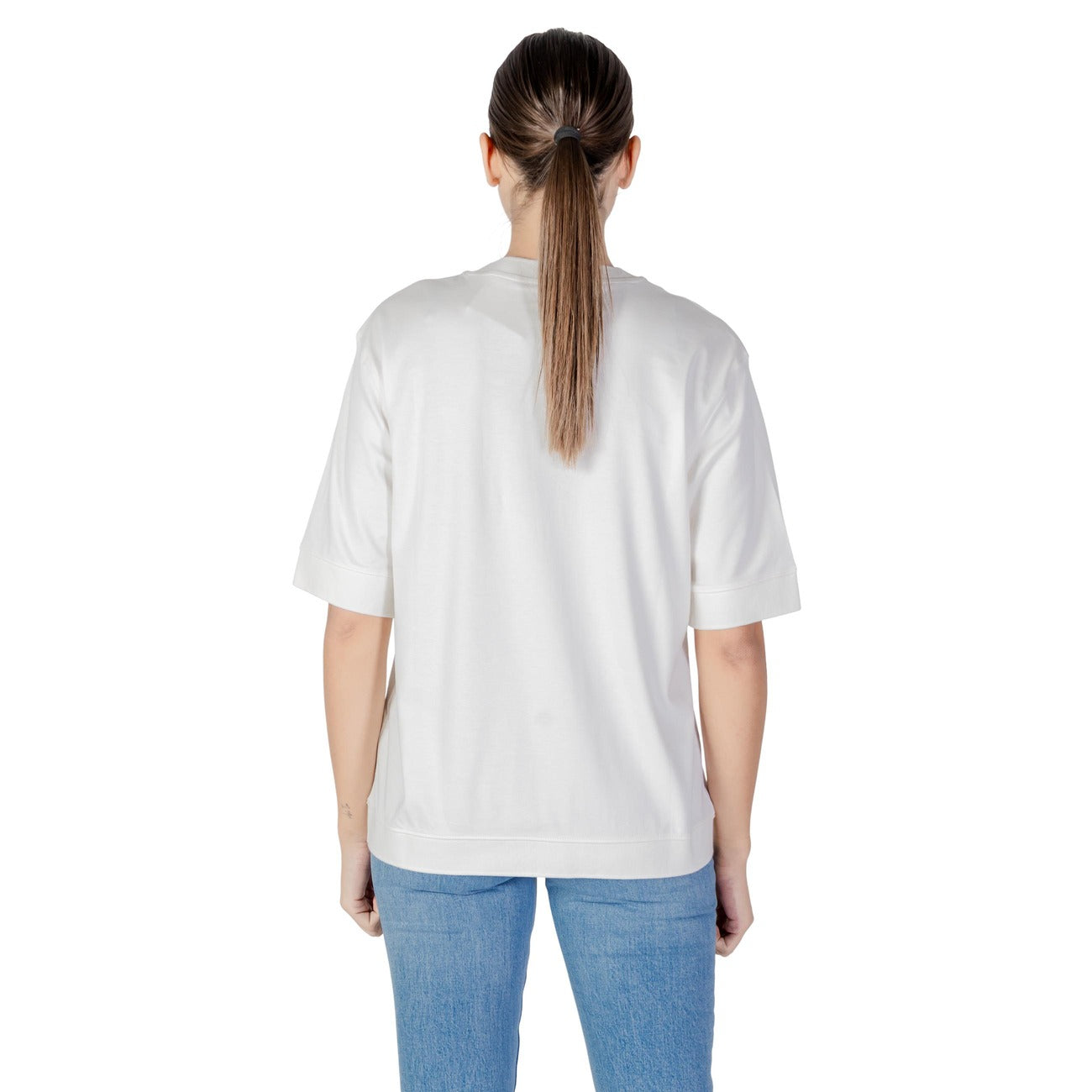 Calvin Klein Jeans T-shirt Dames Wit #2445548