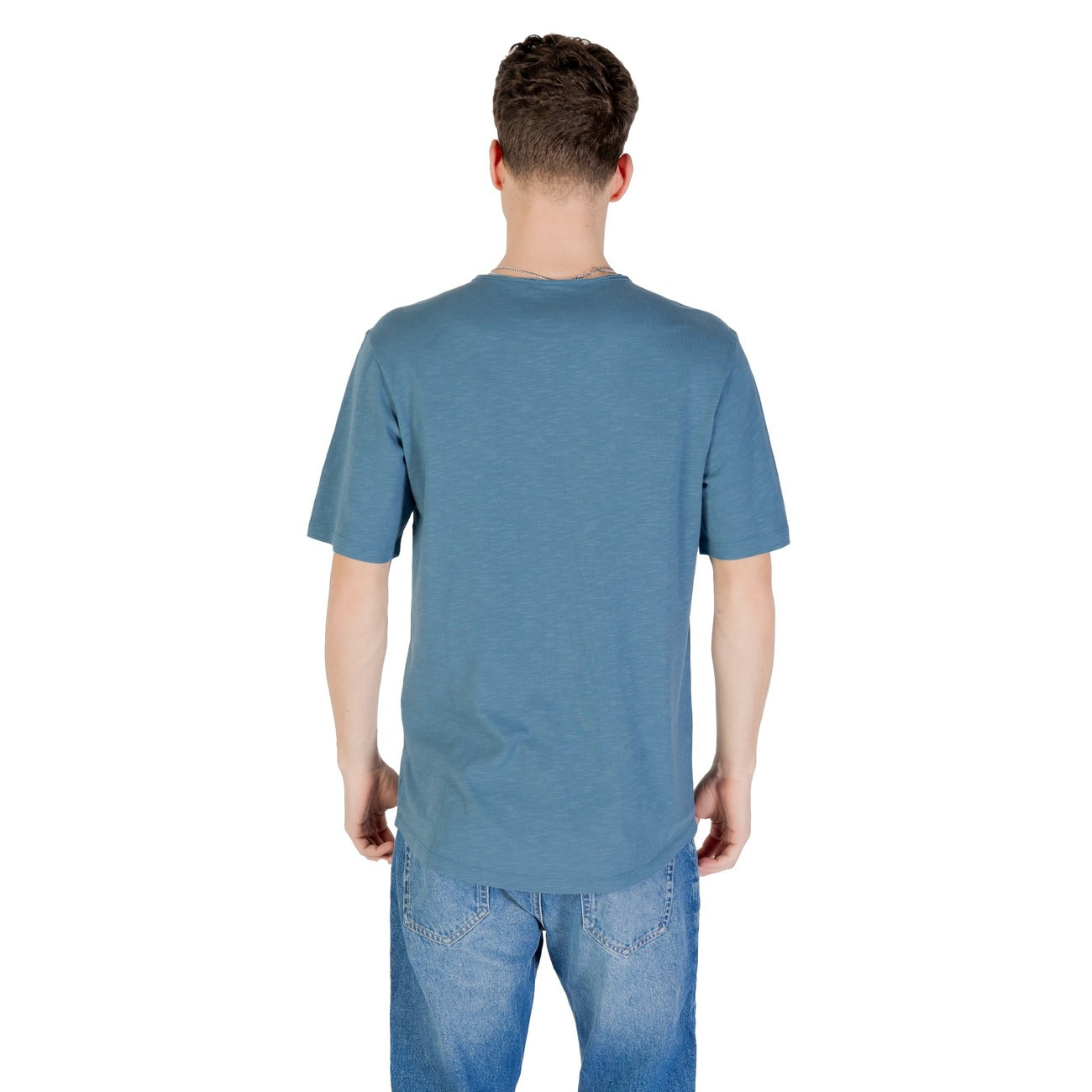 Jack & Jones T-shirt Heren Blauw