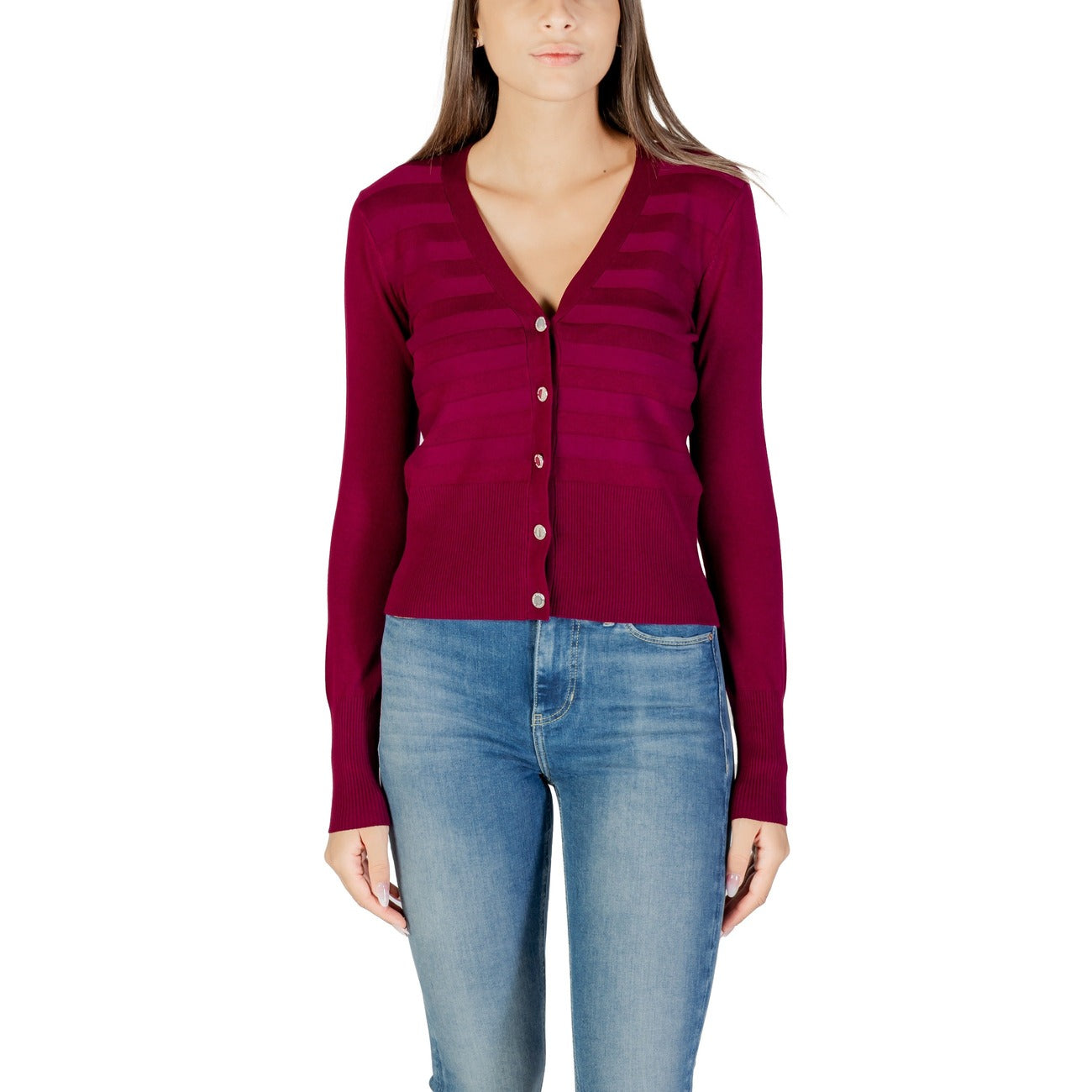 Morgan De Toi Cardigan Damen Braun