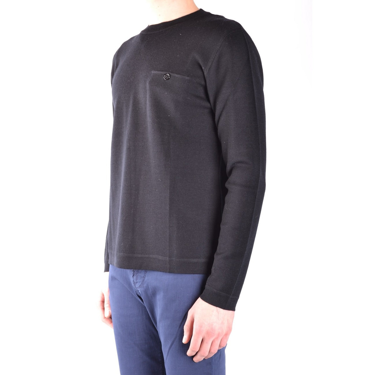 Paolo Pecora Strickmode Herren Schwarz