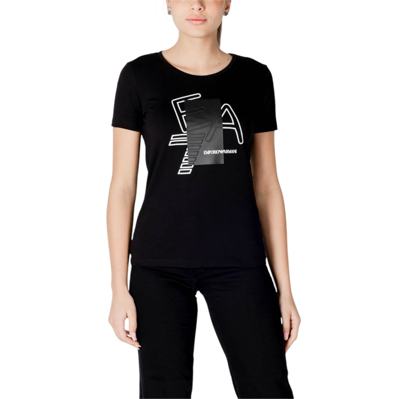 Ea7 T-shirt Dames Wit #2421815