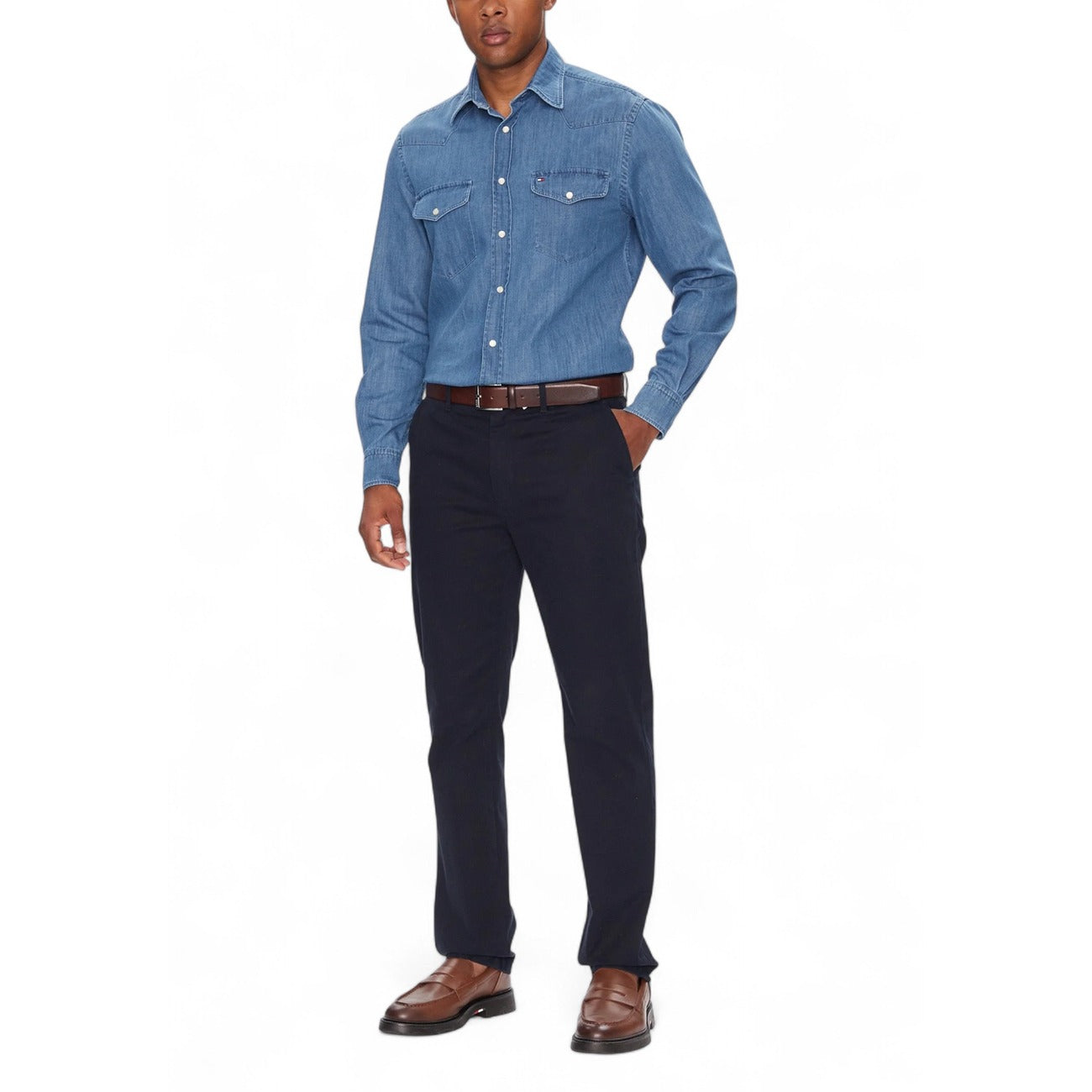 Tommy Hilfiger Shirt Herren Hellblau #2441567