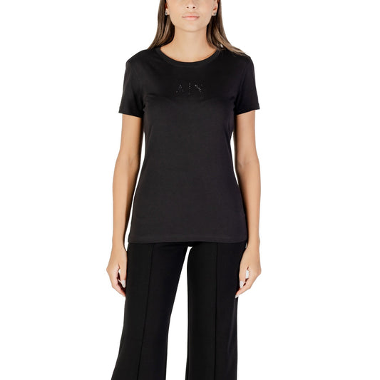 Armani Exchange T-Shirt Damen Schwarz #2429706