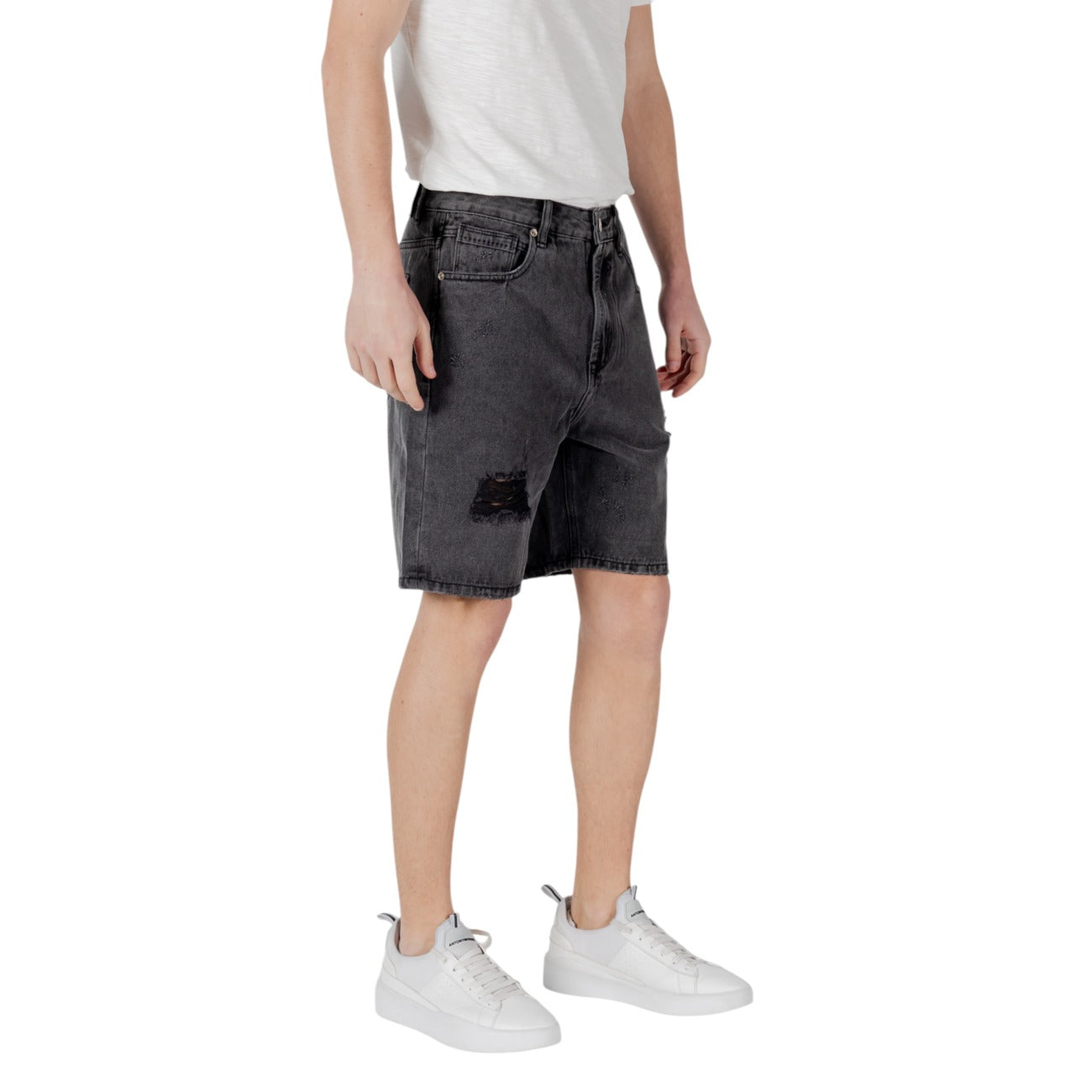 Gianni Lupo Bermuda Heren Zwart #2464268